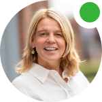 Profielfoto van Linda. Dochter van de oprichter van Installatiebedrijf Vossebelt B.V.